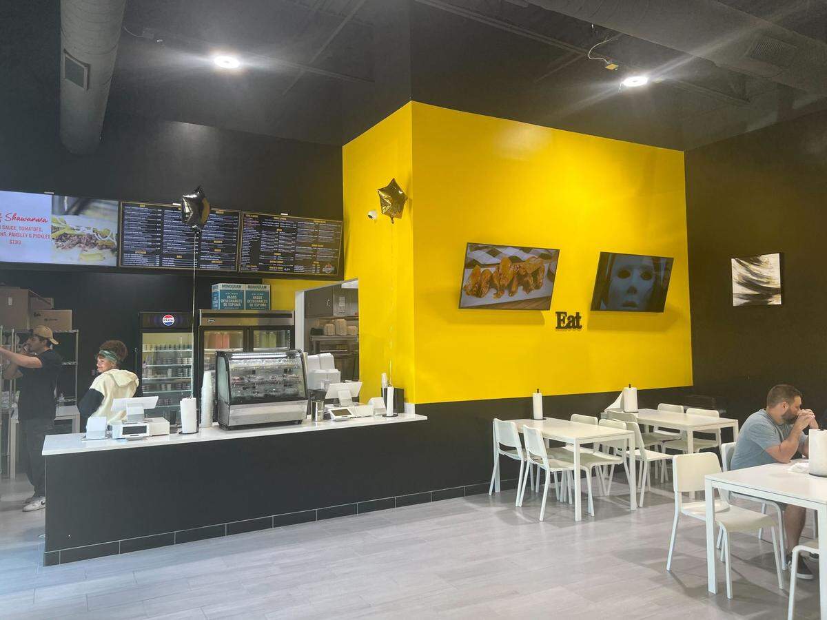 Chex Grill & Wings’ Rock Hill dining room.