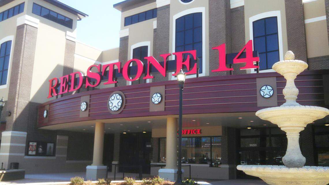 Original: The RedStone 14 movie theater in Indian Land, South Carolina, held its grand opening Friday, March 23, 2018, as part of the RedStone shopping center. The 14-screen theater started with a noon showing of "Black Panther" and followed with the release of "Pacific Rim: Uprising."