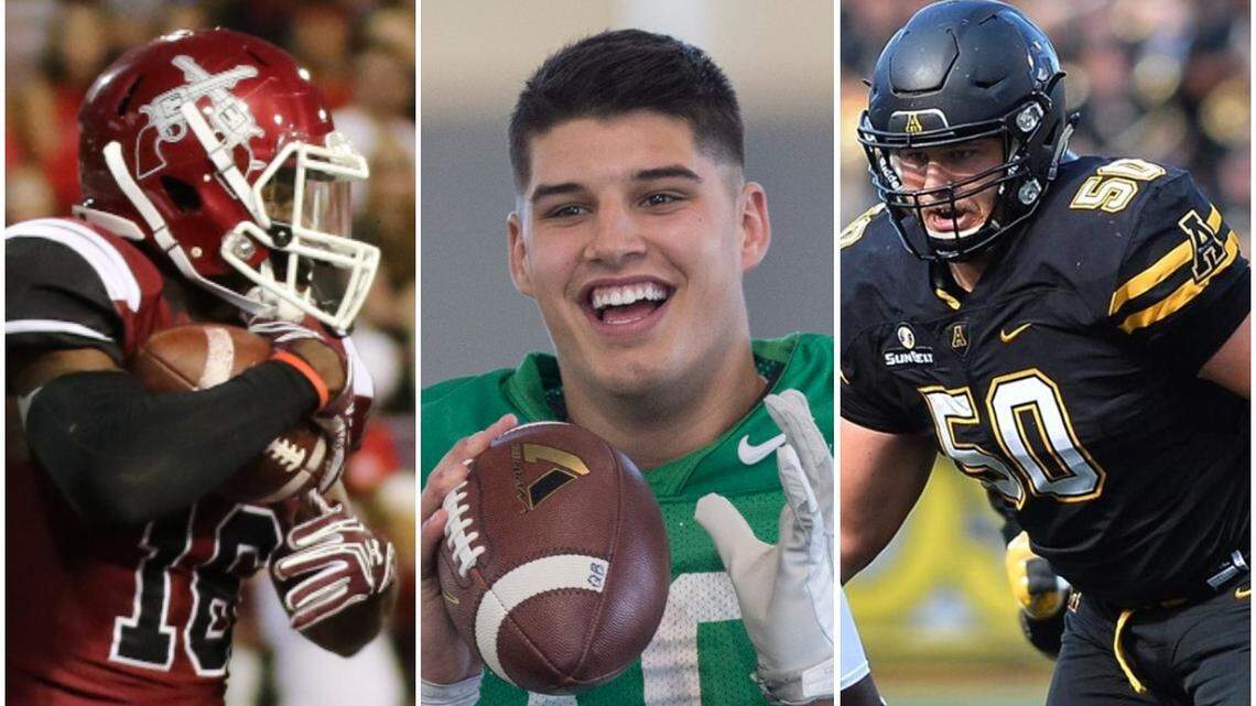 Rock Hill High's Jaleel Scott, Northwestern's Mason Rudolph and York's Beau Nunn hope to be NFL players by the conclusion of this weekend.