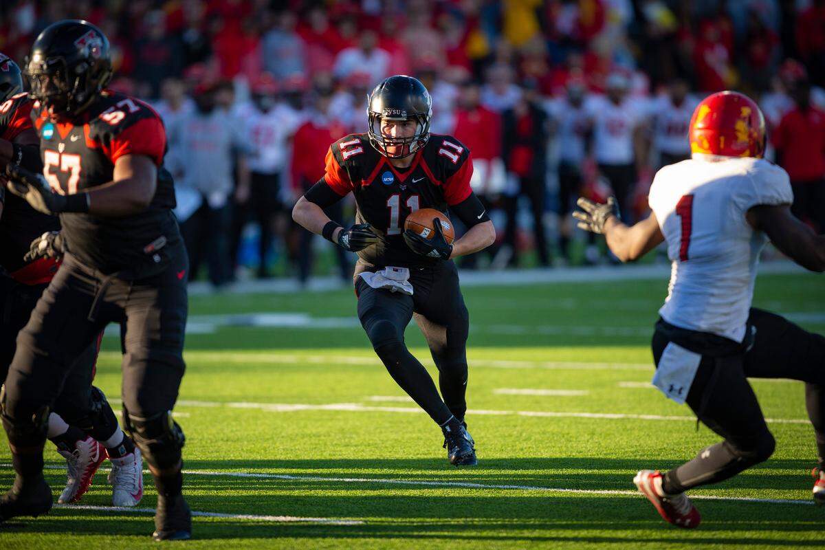 Valdosta State edged Ferris State in a 49-47 shootout Dec 15, 2018 in McKinney, Texas. Former Fort Mill Yellow Jackets QB Rogan Wells accounted for a championship game record six touchdowns.