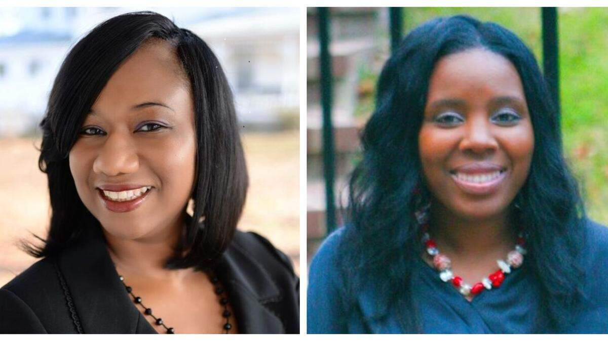 Tammy Graham (left) has been named the executive director of early childhood and elementary education for the Chester County School District. Shemmicca Moore (right) is the new executive director of secondary education.