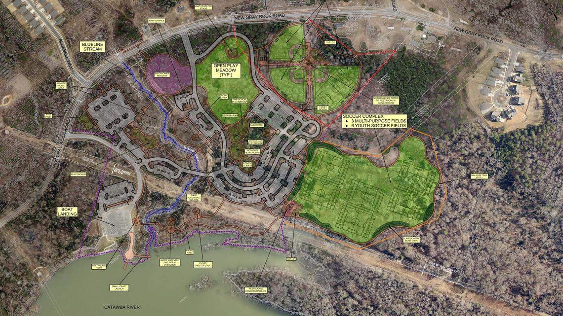 From pipe dream to park: How a city can build a new sports park on the Catawba River.