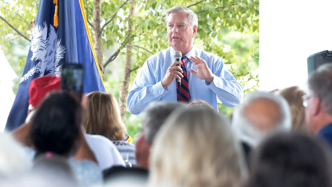 Lindsey Graham’s support builds among small donors amid ties to Donald Trump