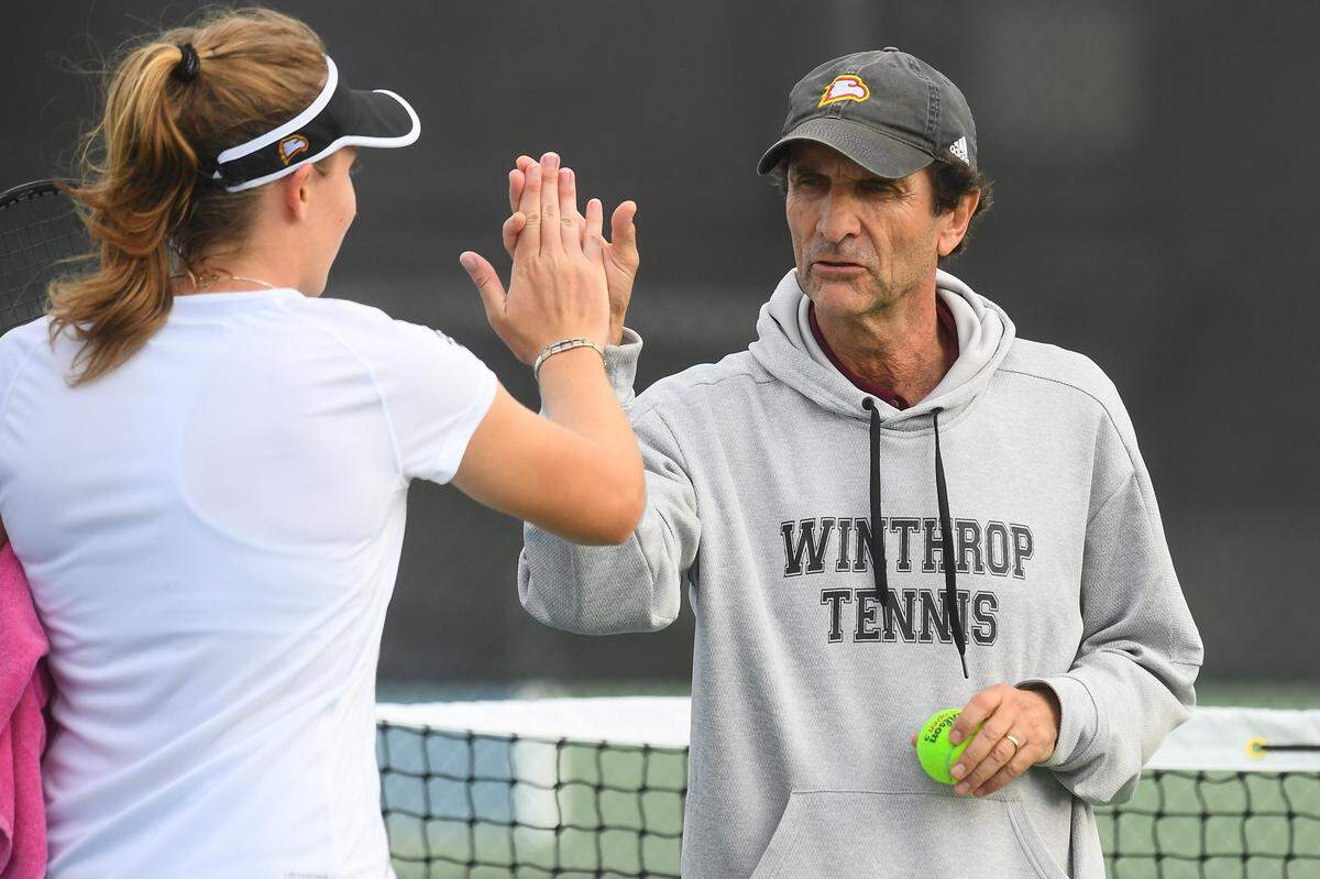 Winthrop women’s tennis sent retiring coach Cid Carvalho out with an NCAA Tournament performance that would have made the Brazilian proud, a narrow 4-3 loss to Oklahoma.