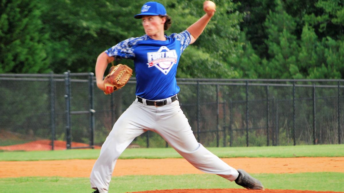 Derek Sivec threw a three hitter against Union to help lead Fort Mill to the League V title.