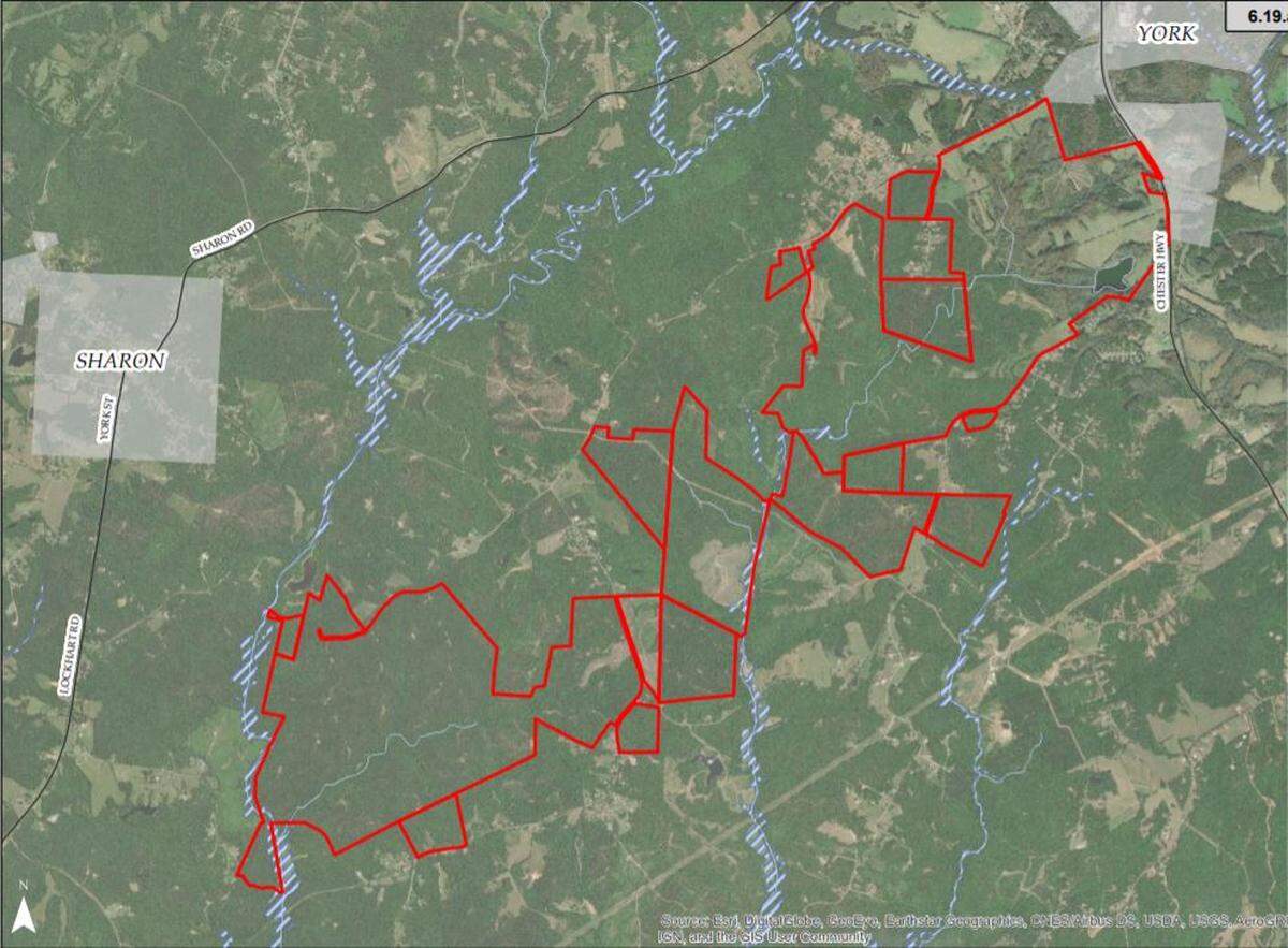 Property set aside by the Stuck family will combine for more than 3,700 acres near York.