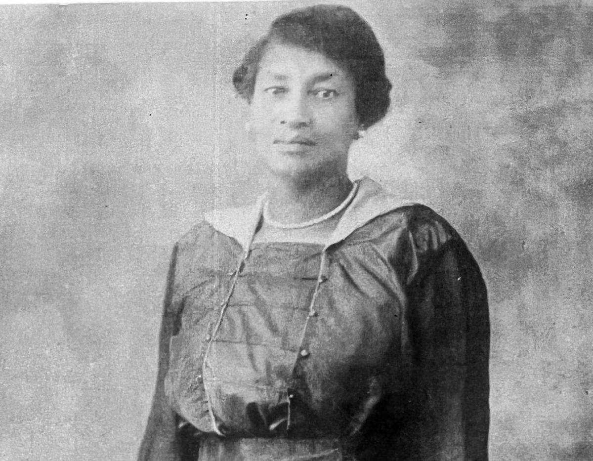 Wali Cathcart’s grandmother Fannie, shown here, was born shortly after slaves were freed in the colonies. Her mother Lila, gave birth to two children during slavery.