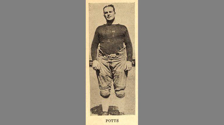 Daddy Potts as an NFL champion