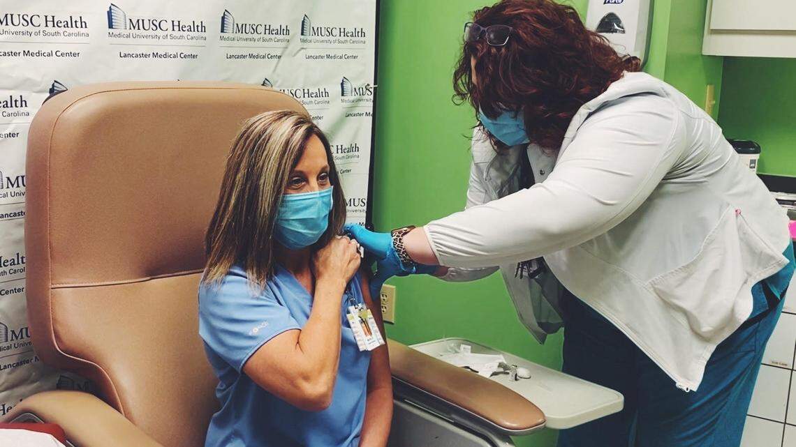 More than 1,000 staff at Rock Hill’s Piedmont hospital have gotten the COVID-19 vaccine