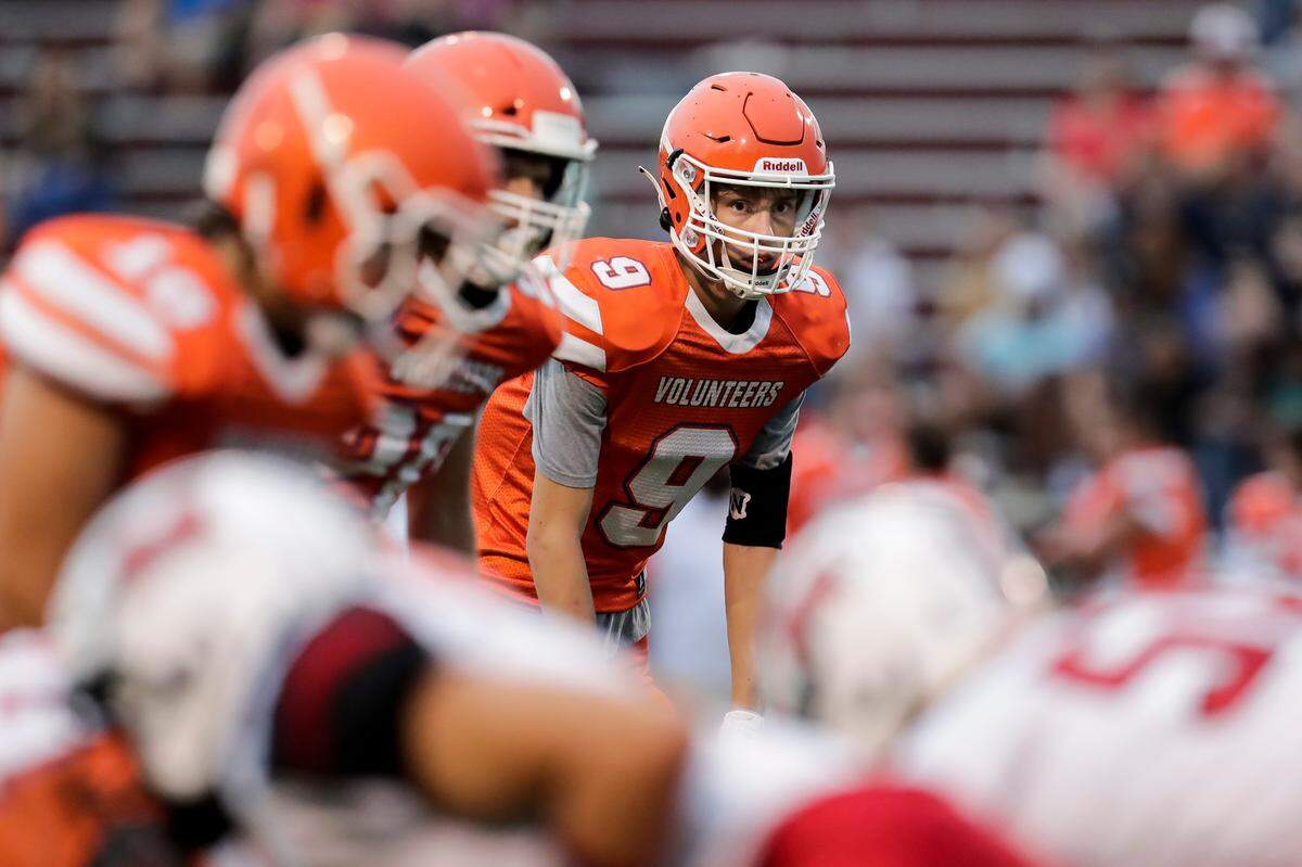 Ethan Watts notched an interception in the Founders Federal Credit Union Jamboree in Lancaster in 2021.