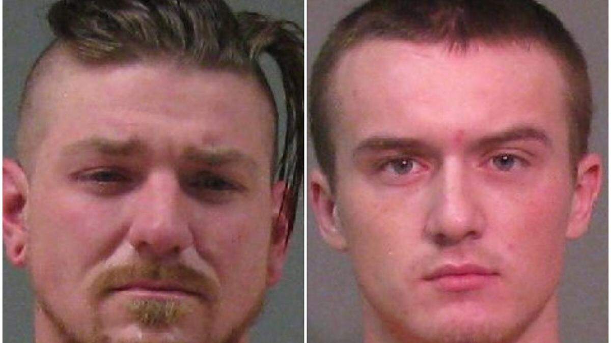 Kaleb Ryan Edwards, left; Devin Ray Williams, right