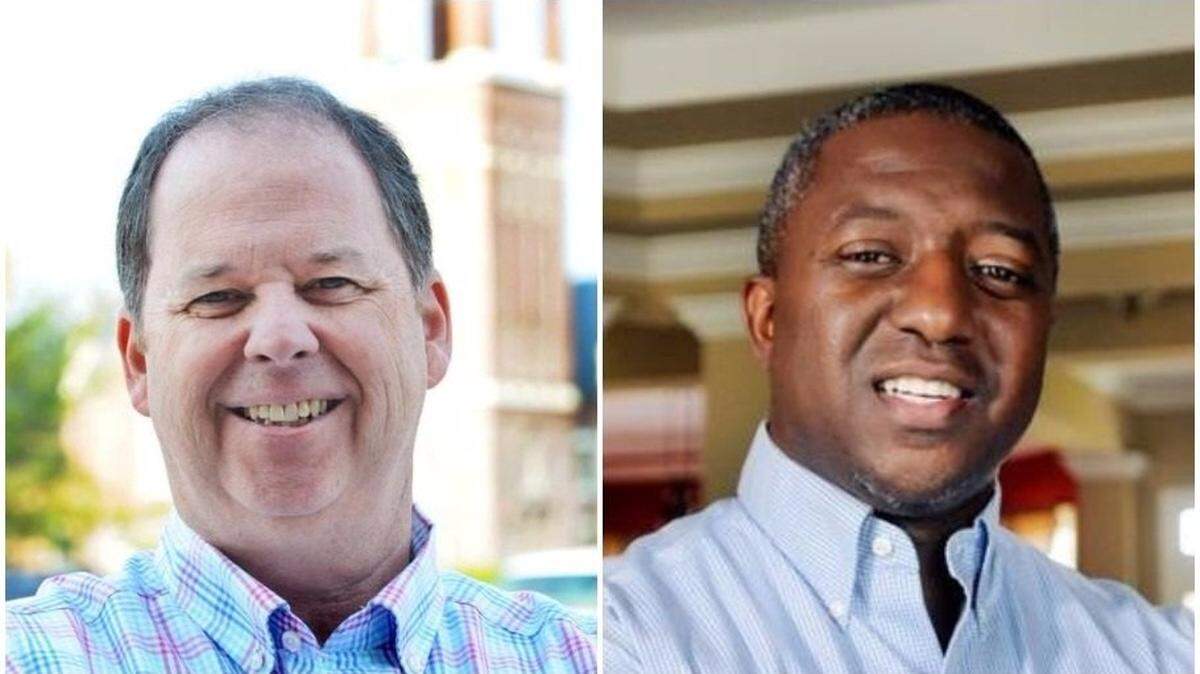 John Gettys, left, and William "Bump" Roddey filed to run for mayor of Rock Hill this fall. Roddey has now withdrawn, leaving Gettys as the only candidate in the race.