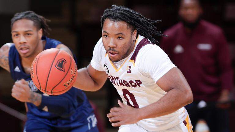 How high-energy Russell Jones has embraced his role for NCAA-bound Winthrop basketball