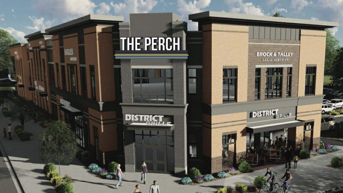 The Warren Norman Company is transforming the old Coke building on Cherry Road in Rock Hill into a new retail development, known as The Perch.