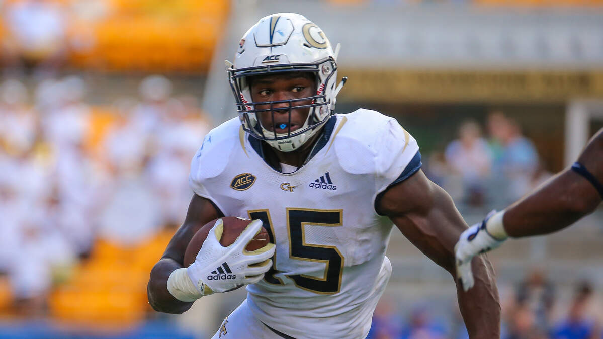 Jerry Howard appeared in nine Georgia Tech games as a true freshman, but his playing time has increased after a season-ending injury to the Yellow Jackets’ starting b-back, KirVonte Benson.