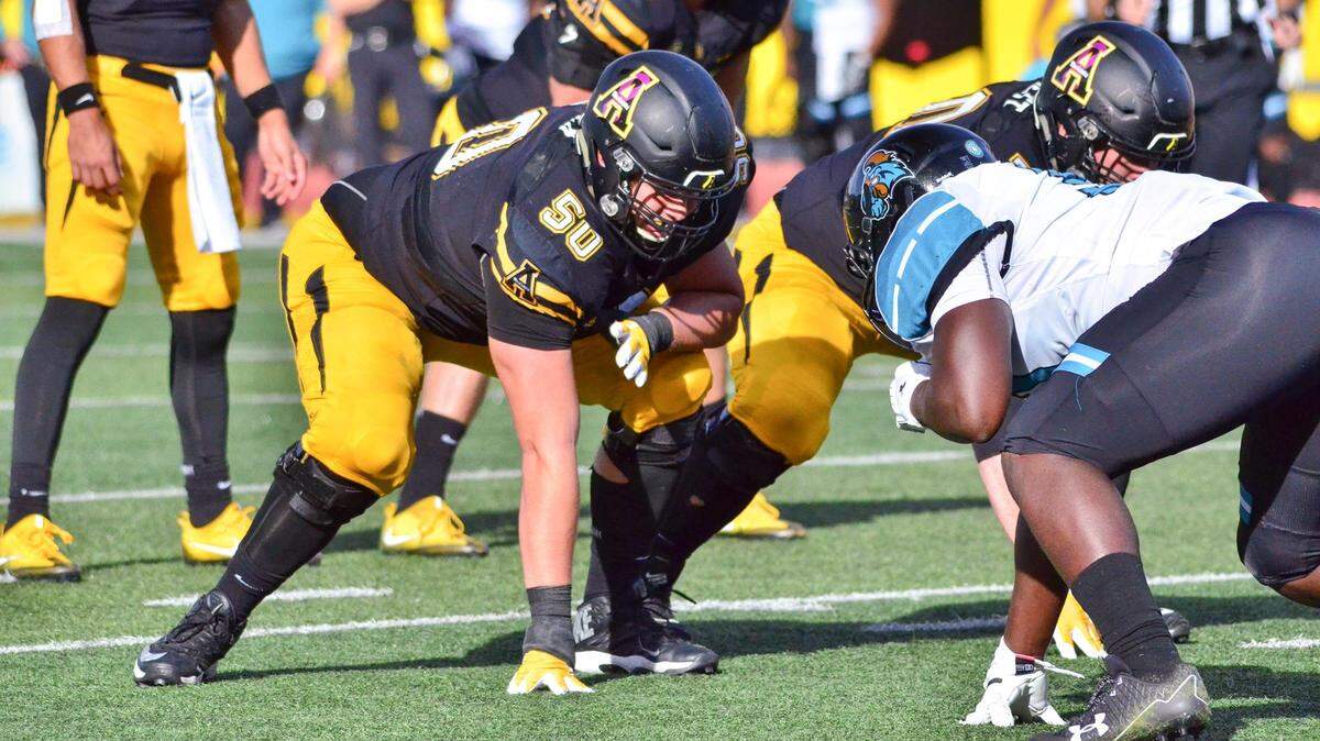 Beau Nunn was part of one of the best offensive lines in college football in 2017, at Appalachian State.