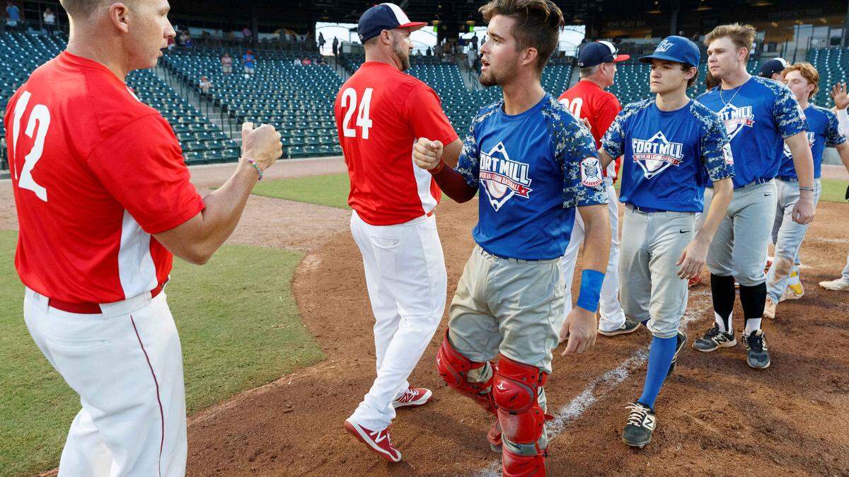 Fort Mill Post 43 comes up short in the South Carolina American Legion Baseball 2019 Championship at Segra Park with a 7-3 loss to Greer Post 115.