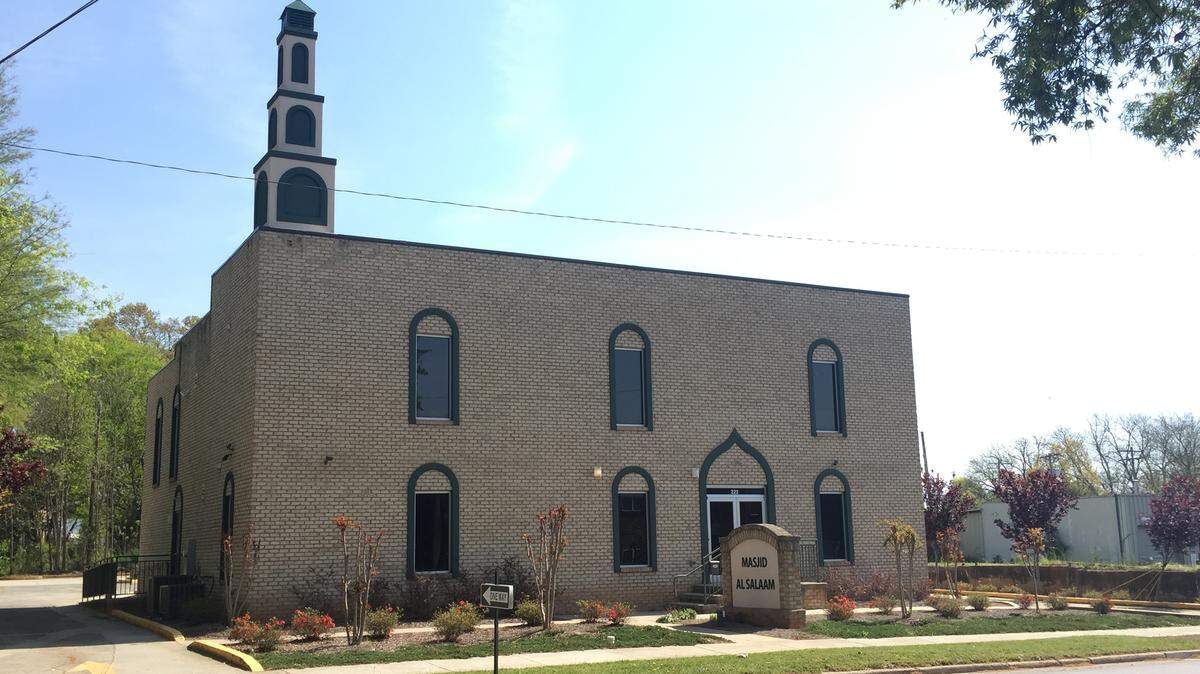 One man stabbed another man, and then a security guard shot and injured the assailant on Friday afternoon at Masjid Al Salaam in Rock Hill, shown here in a 2018 photo.
