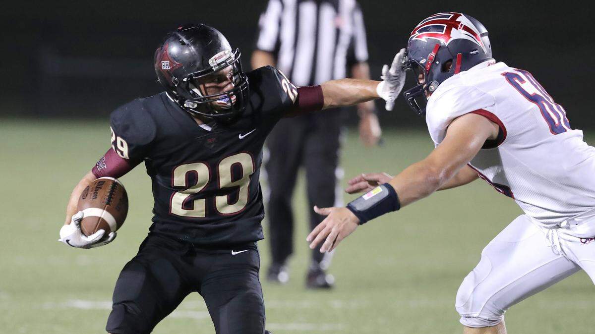 Rock Hill running back Noah Thompson and the Bearcats host Gaffney in the second round of the 5A football state playoffs on Nov. 16, 2018.