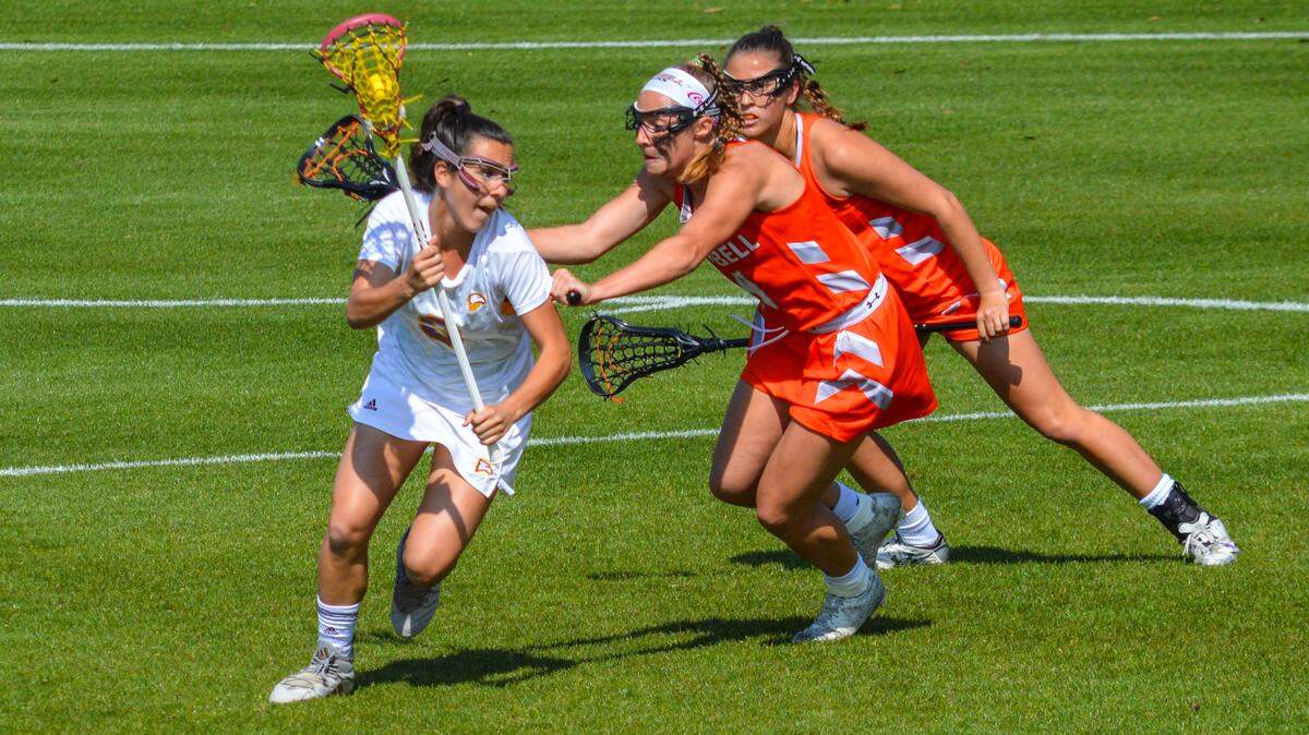 Winthrop (14-5), shown playing earlier this season, defeated second-seeded Liberty in the semifinal before losing to No. 1 High Point in the Big South title match.