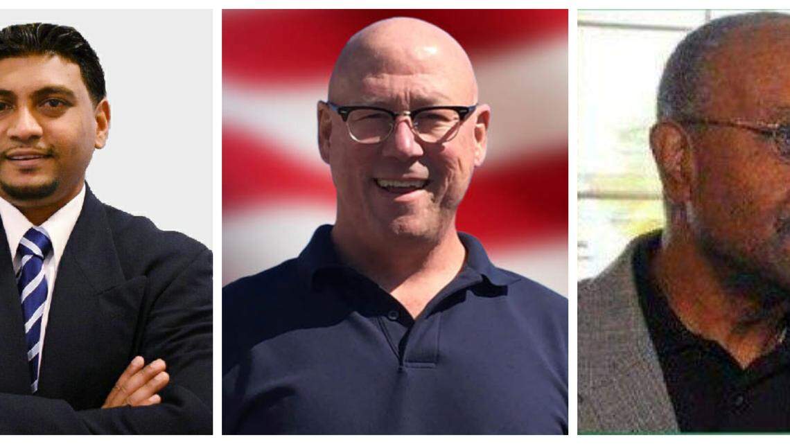 From left: Mark Ali, Steve Lough and Sidney Moore