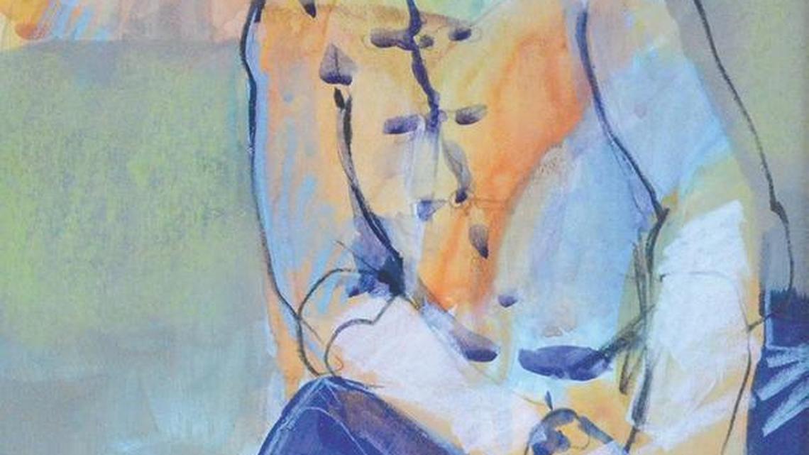 ‘Delta’ by Harriet Goode will be on display in the Winthrop University president’s home.