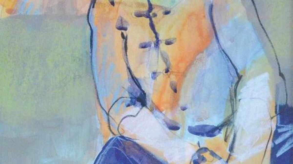 ‘Delta’ by Harriet Goode will be on display in the Winthrop University president’s home.