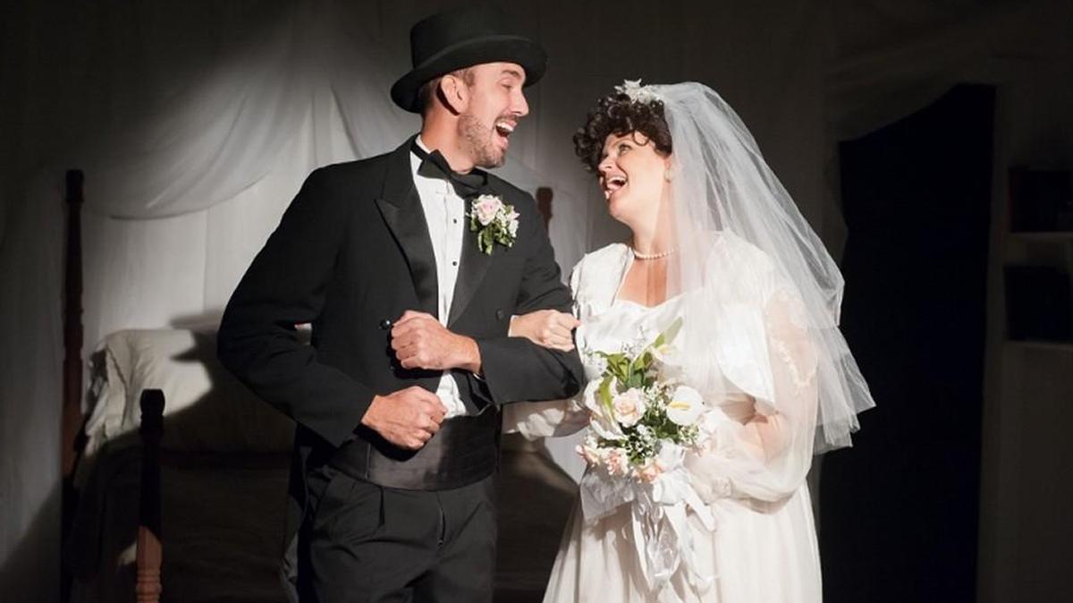 Fort Mill Community Playhouse production, “I Do! I Do!” will have performances Friday, Saturday and Nov. 19. Joe McCourt and Lisa Smith Bradley play the leads.