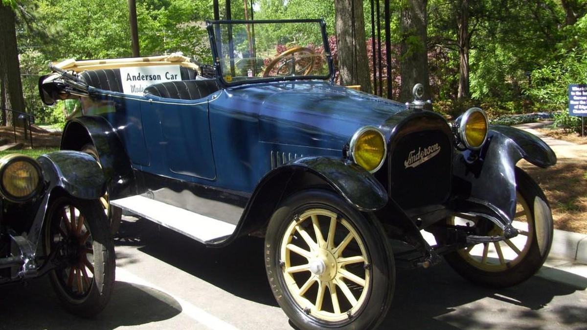 This file photo shows an Anderson Cars model from a past antique car show at the White Home in Rock Hill.