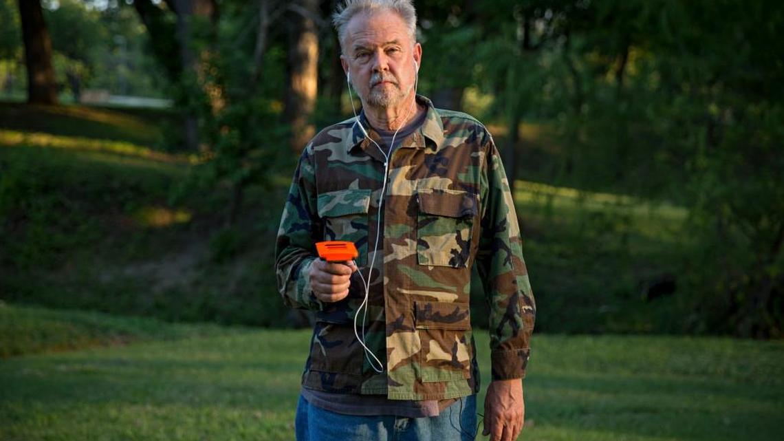 George Carter, the inventor of Laser tag, shows off his newest invention, Tzuum.