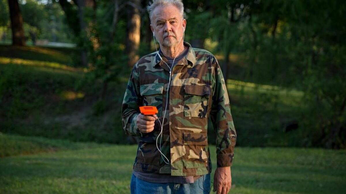 George Carter, the inventor of Laser tag, shows off his newest invention, Tzuum.