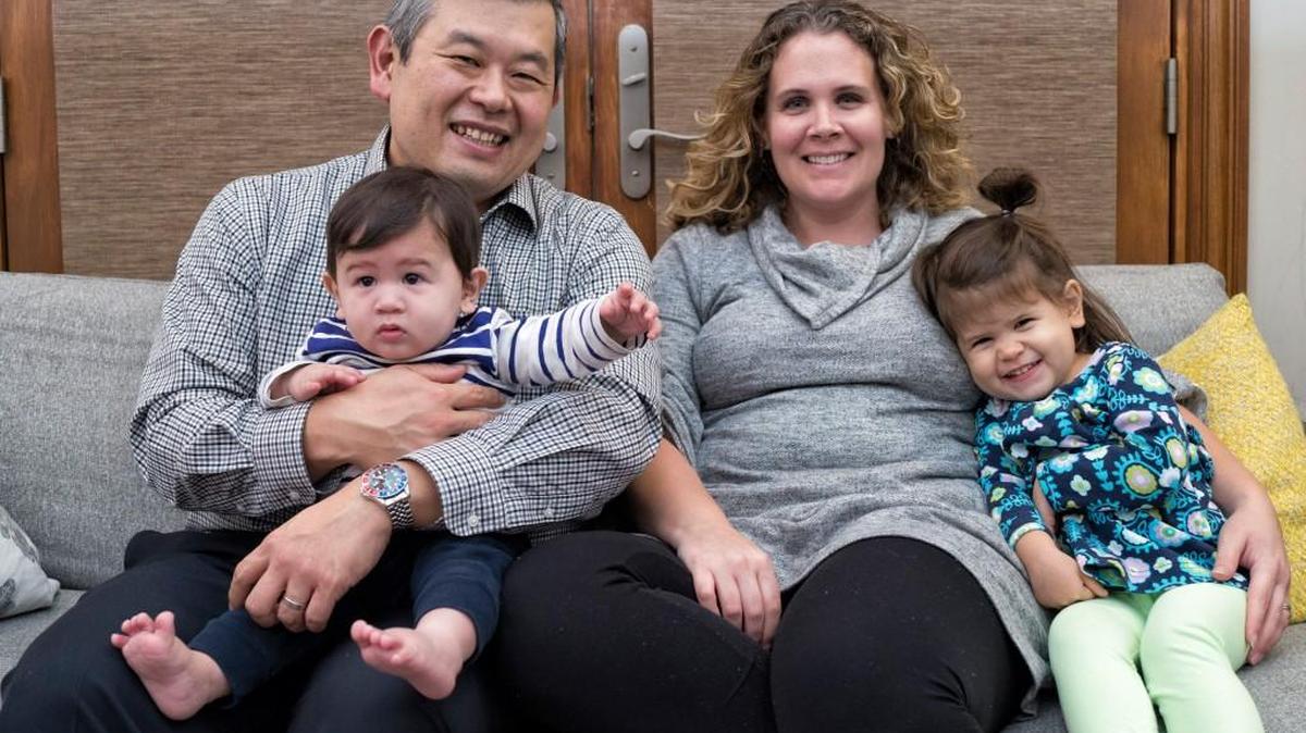 Courtney Kashima and her husband, Hide, are raising two multicultural kids in Chicago. She identifies as a “European mutt” and was born and raised in Illinois, while her husband is a first-generation Japanese-American who grew up in Guam.