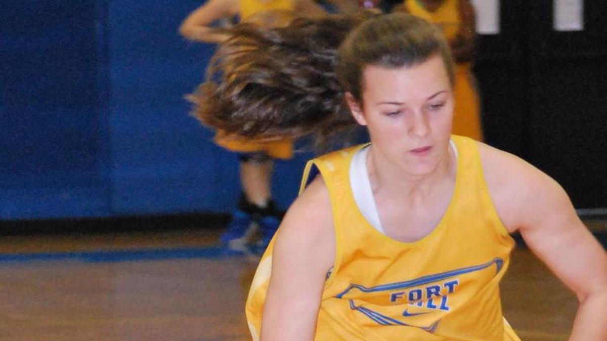 Fort Mill guard Meredith Christopher dribbles the ball up the court during a recent practice. The junior is expected to make an impact.