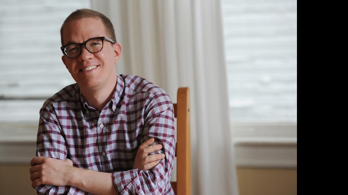 
Wesley Hill, associate professor of biblical studies at Trinity School for Ministry, at his home in Ambridge, Pa. He’s the author of the new book “Spiritual Friendship,” exploring a largely forgotten Christian tradition of committed spiritual friendship. Hill believes gay Christians can affirm their sexual orientation but should commit to celibacy.
