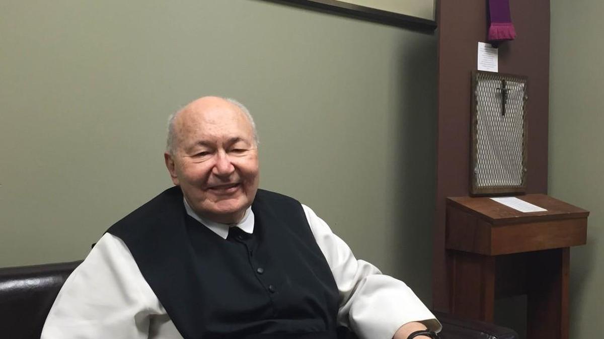 Father Roch Kereszty, originally from Hungary, has been at Irving, Texas’s Cistercian Abbey for more than 50 years.