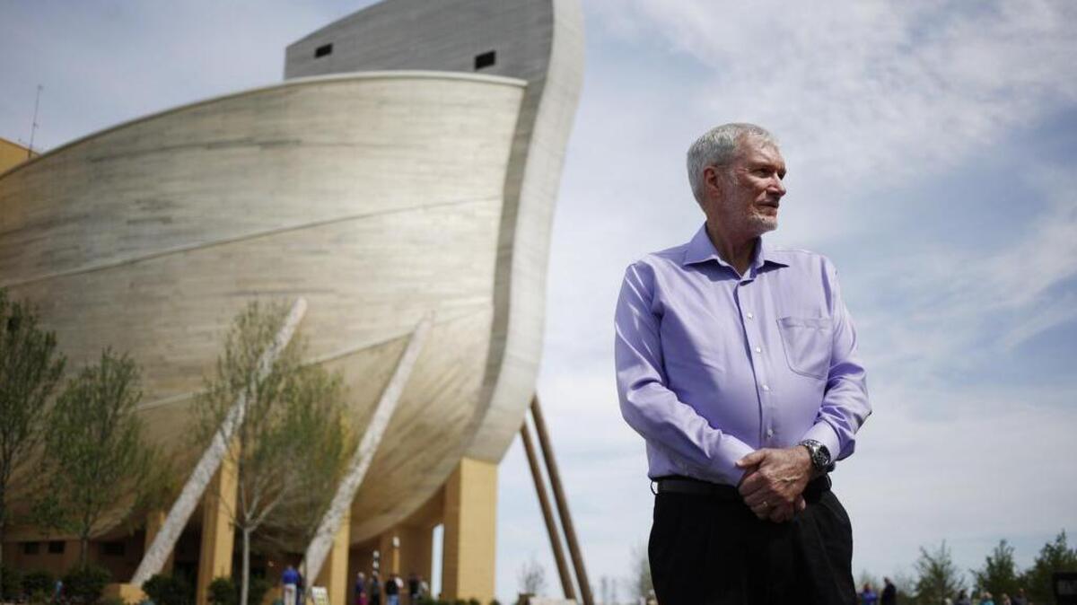 Ken Ham, founder of the creationist ministry Answers in Genesis, wants to attract both believers and nonbelievers to his family-friendly attractions.