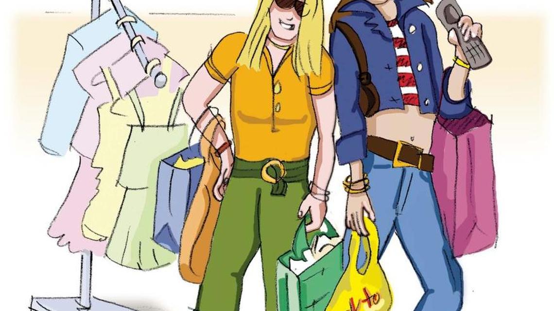 The cost of raising a material girl