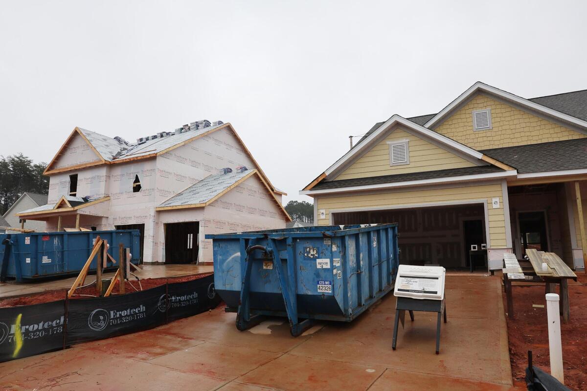 Homes are under construction in the Edgewater area of Lancaster County Tuesday. While decades of Lancaster County growth focused on Indian Land, other parts of the county like Edgewater are now growing.