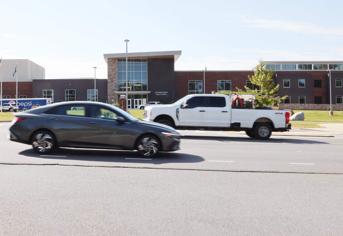 Catawba Ridge High School, shown in this file photo, leads the state rankings for traditional public schools, according to new report card data.