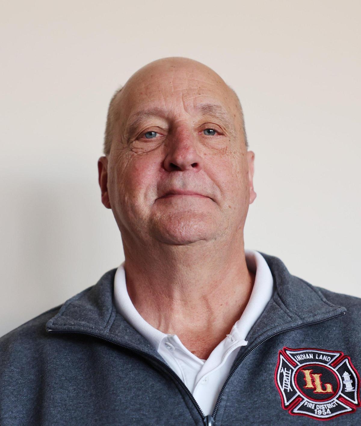 Greg Nicholson, chief of Indian Land Fire District