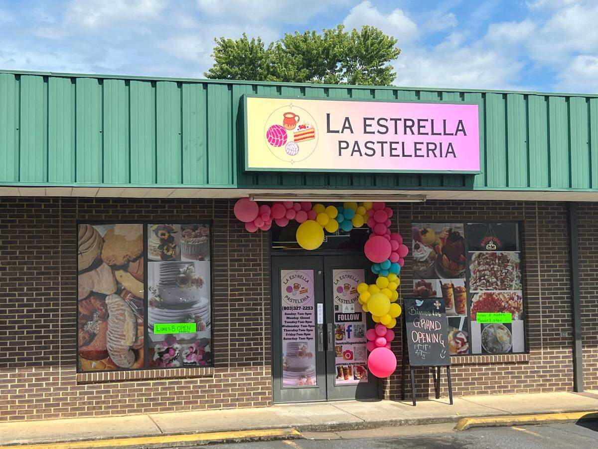 La Estrella Pasteleria is located in the Mount Gallant Plaza on Mount Gallant Road in Rock Hill.