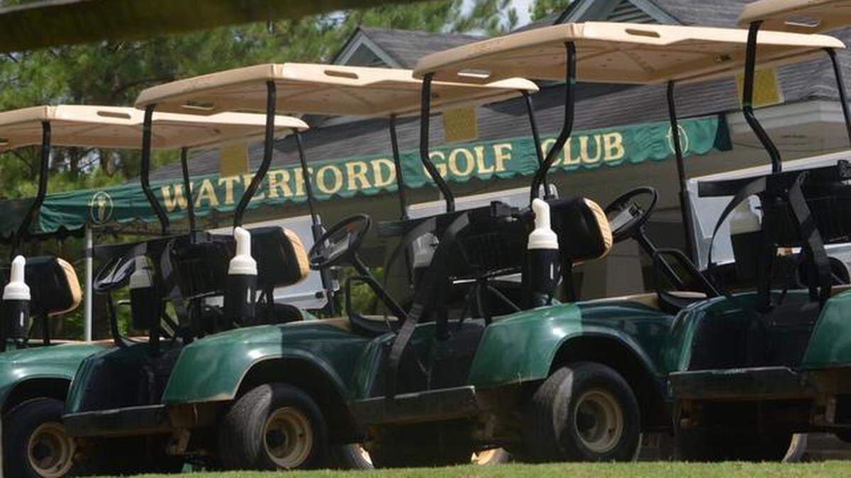 The Waterford Golf Club in Rock Hill is scheduled for foreclosure sale Monday.