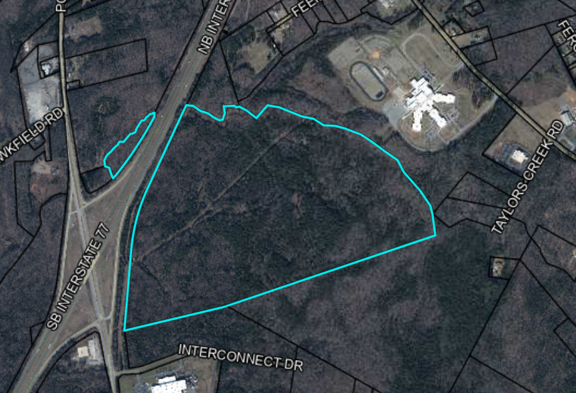 A Costco distribution site is proposed at Interstate 77 and Porter Road.
