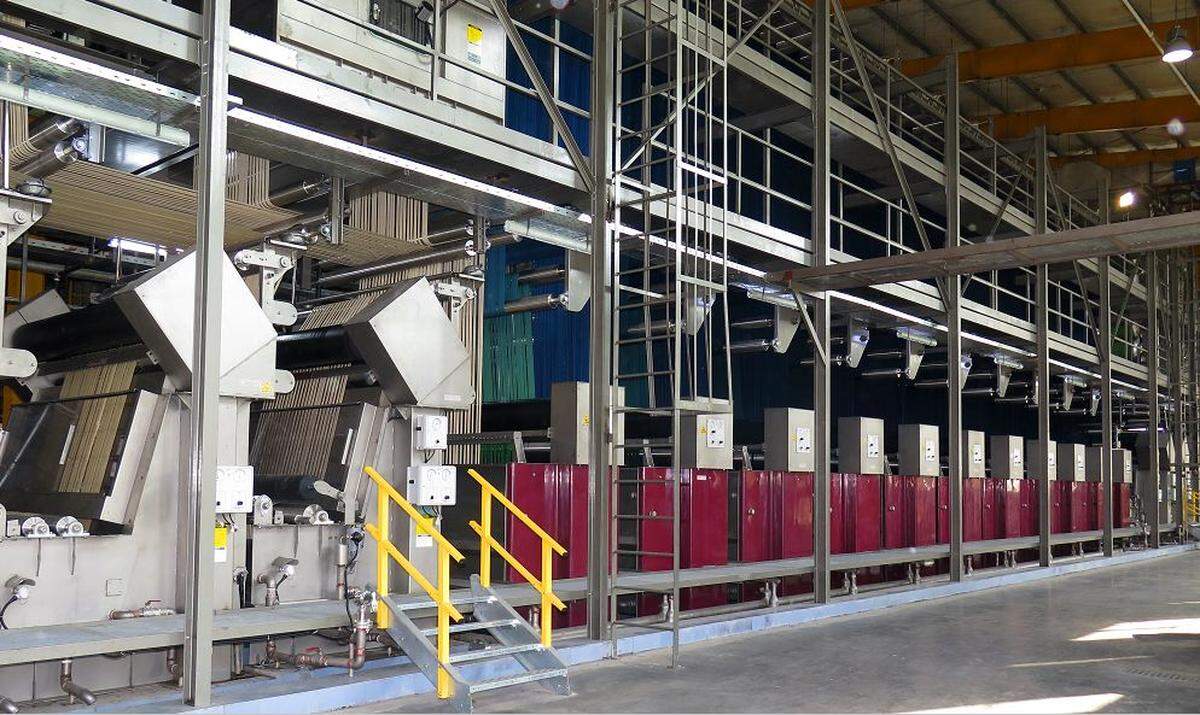 Indigo Dye produced in Fort Lawn by Morrison Textile Machinery