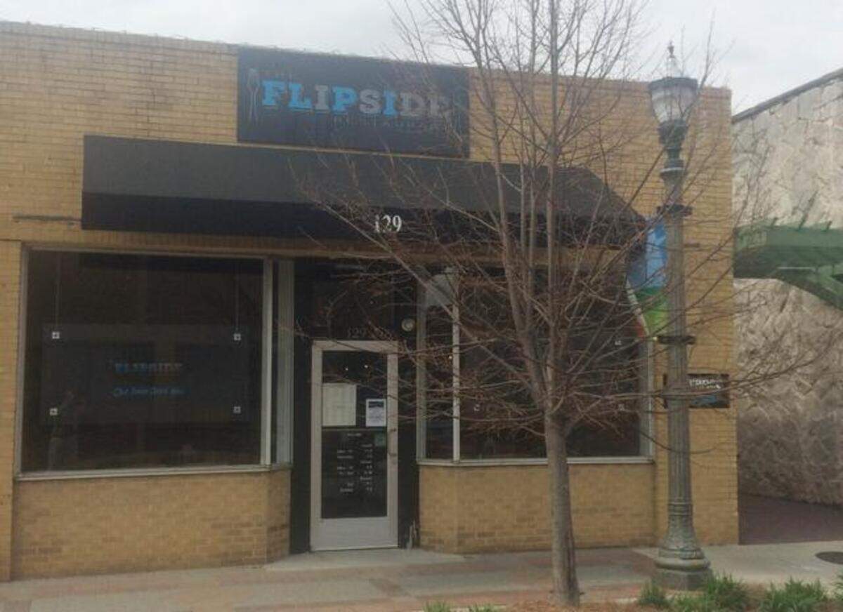 Flipside Restaurant is at 129 Caldwell St., the space once occupied by Erin’s Restaurant which closed in December of 2013.