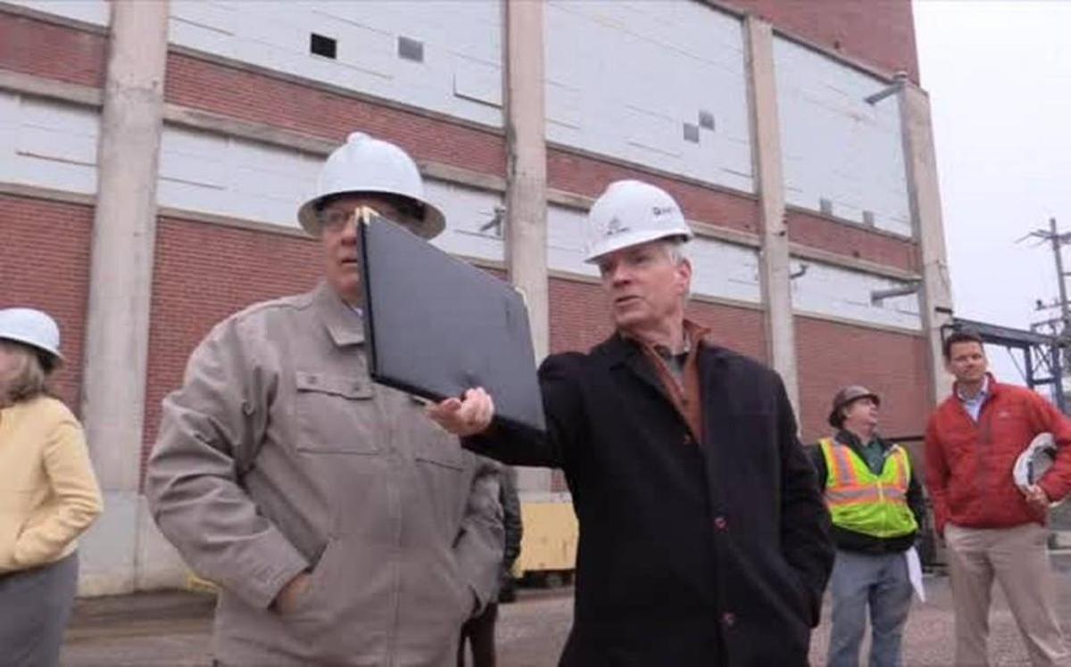 Members of the Rock Hill City Council took their first look in Dec. 2016 at the inside of the historic Lowenstein and an adjacent building, which are part of the future University Center in downtown Rock Hill.