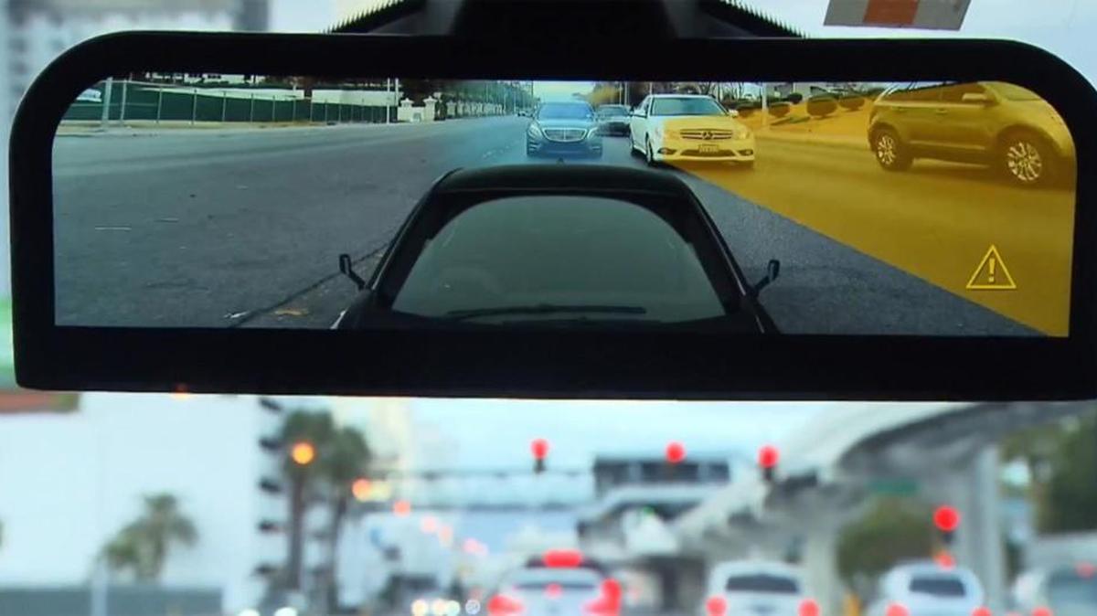 BMW recently showed a concept vehicle in which the rear-view mirror is replaced by a video screen that shows footage from three cameras that look behind the vehicle. The idea is to give drivers a better understanding of road conditions.