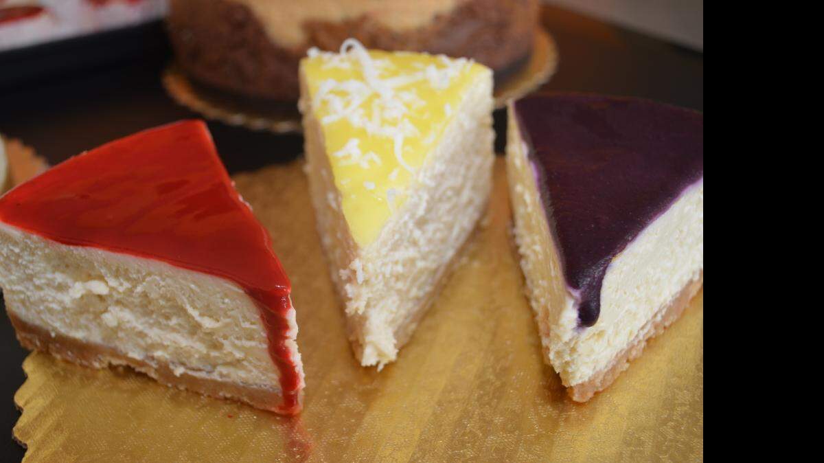
Cheesecake for sale at the Cheesecake Carousel in Rock Hill.
