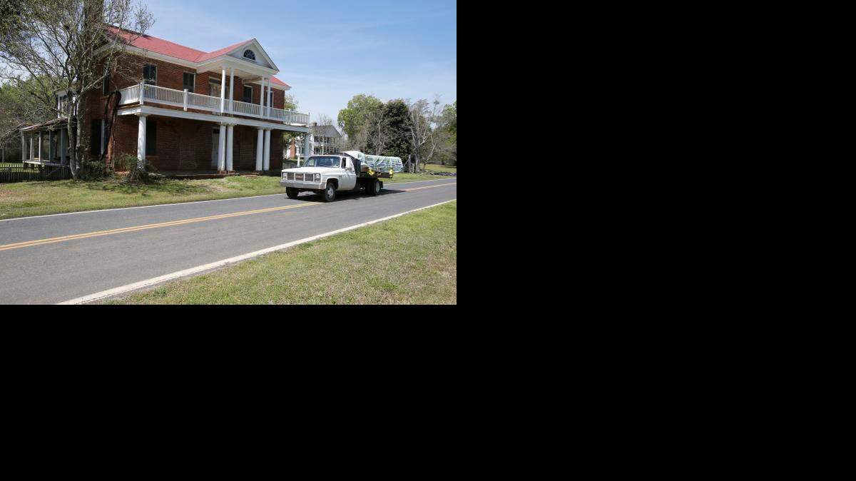 
The historic house at Brattonsville that is close to Brattonsville Road.
