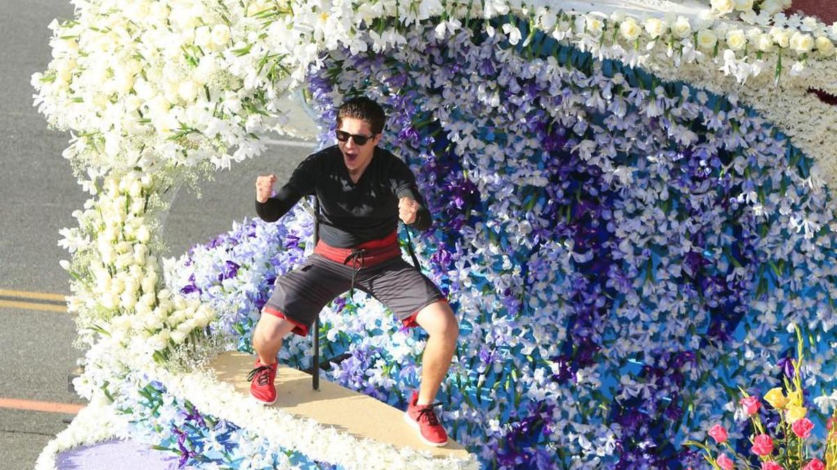 
Giti Tire is the official tire sponsor for the 127th annual Rose Bowl Parade. Last year’s parade with floats such as this one from the City of Los Angeles drew more than 53 million television viewers in the United States and 28 million internationally. 
